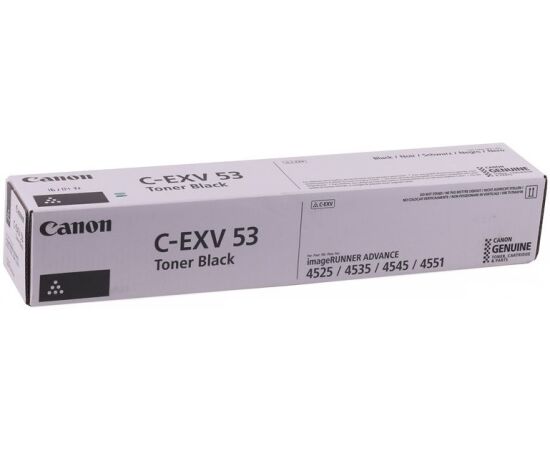Тонер-картридж Canon C-EXV53 0473 C002 черный для принтера i R ADV 4525i/4535i/4545i/4551i 260гр.
