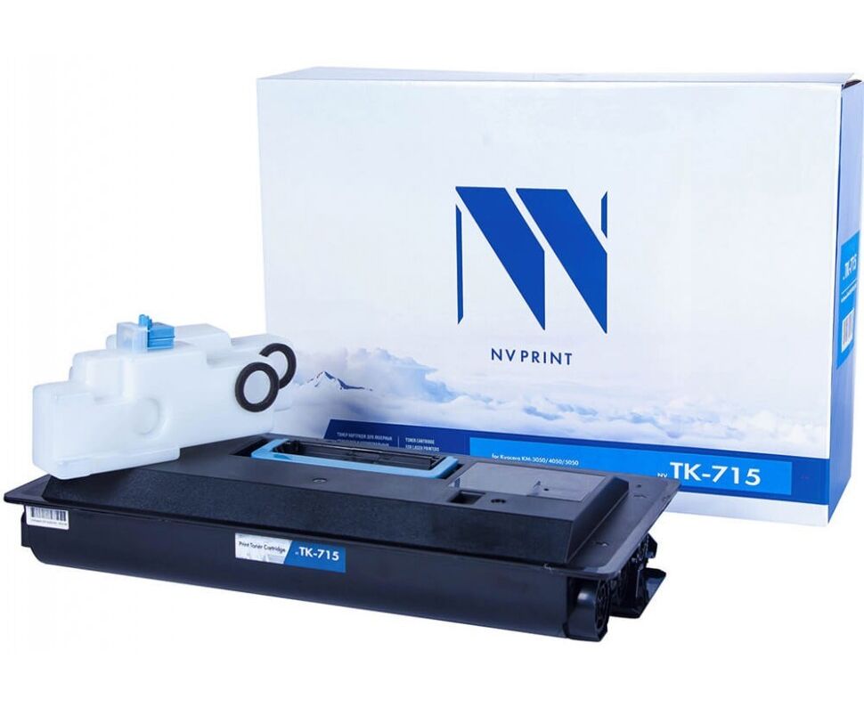 Тонер-картридж NV Print NV-TK715 для Kyocera KM-3050/ 4050/ 5050. (34000k)