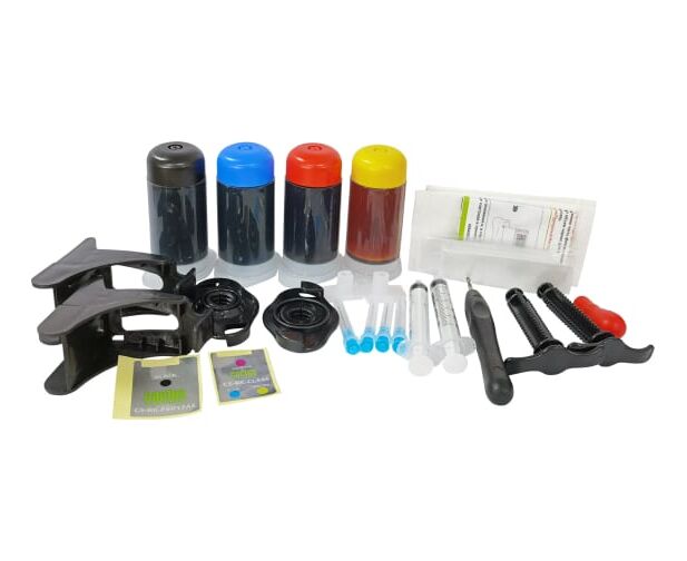 Заправочный набор Cactus CS-RK-PG445-CL446 голубой/пурпурный/желтый/черный набор 5x30мл для Canon Pixma MG2440/MG2540/