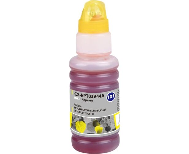 Чернила Cactus CS-EPT03 V44 A 101 Y желтый 70мл для Epson L4150/L4160/L6160/L6170