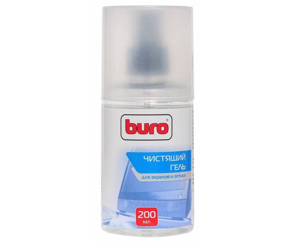 Чистящий набор салфетки и гель Buro BU-Gscreen для экранов и оптики 200мл