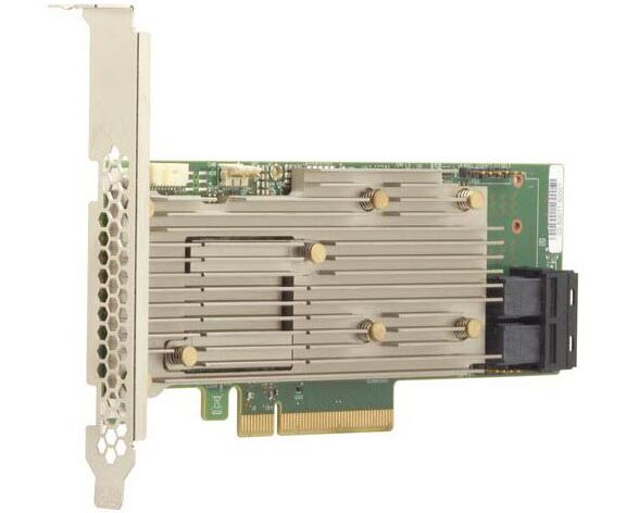 Контроллер LSI Mega RAID 9460-8 I SGL (05-50011-02) PC Ie 3.1 x8 LP, SAS/SATA/NV Me, RAID 0,1,5,6,10,50,60, 8port(2 x int SFF8643), 2 GB Cache, 3508 ROC