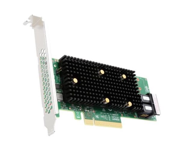 Контроллер LSI SAS 9400-8i SGL (05-50008-01) PC Ie 3.1 x8 LP, Tri-Mode SAS/SATA/NV Me 12 G HBA, 8port(2xint SFF8643), 3408 IOC