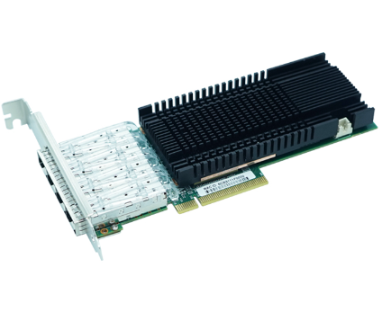 Сетевой адаптер LR-LINK LRES1024 PF-4 SFP+ PCIE 10 GB SFP+