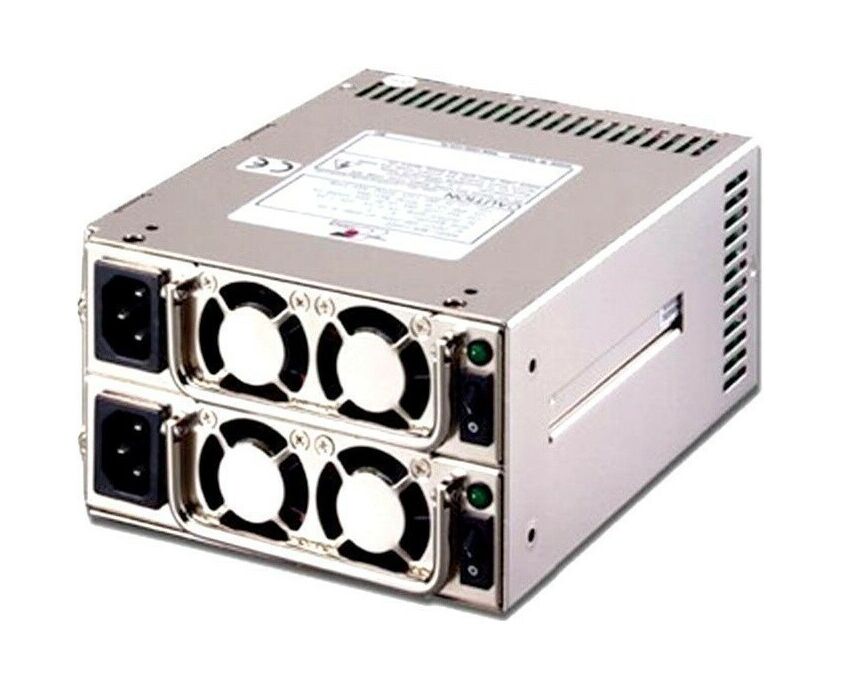 Блок питания EMACS MRW-6400 P, 400 W Mini Redundant 4 U (PS2), (ШВГ=150*86*185) (B000480001) Brown Box