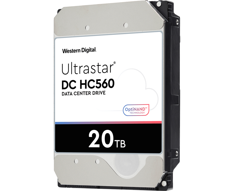 HDD WD Ultrastar DC HC560 WUH722020 BLE6 L4 SATA 20 Tb 0 F38785 7200 6 Gb/s 512 Mb