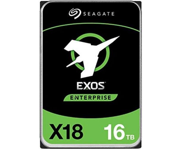 HDD Seagate Exos X18 (ST16000 NM000 J) 16 TB SATA 6 Gb/s, 7200 rpm, 256mb buffer, 3.5"