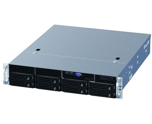 Корпус Ablecom CS-R25-31 P 2 U rackmount, 8+1 trays, 550 W CRPS PSU(1+1) / 21" depth chassis Supports ATX