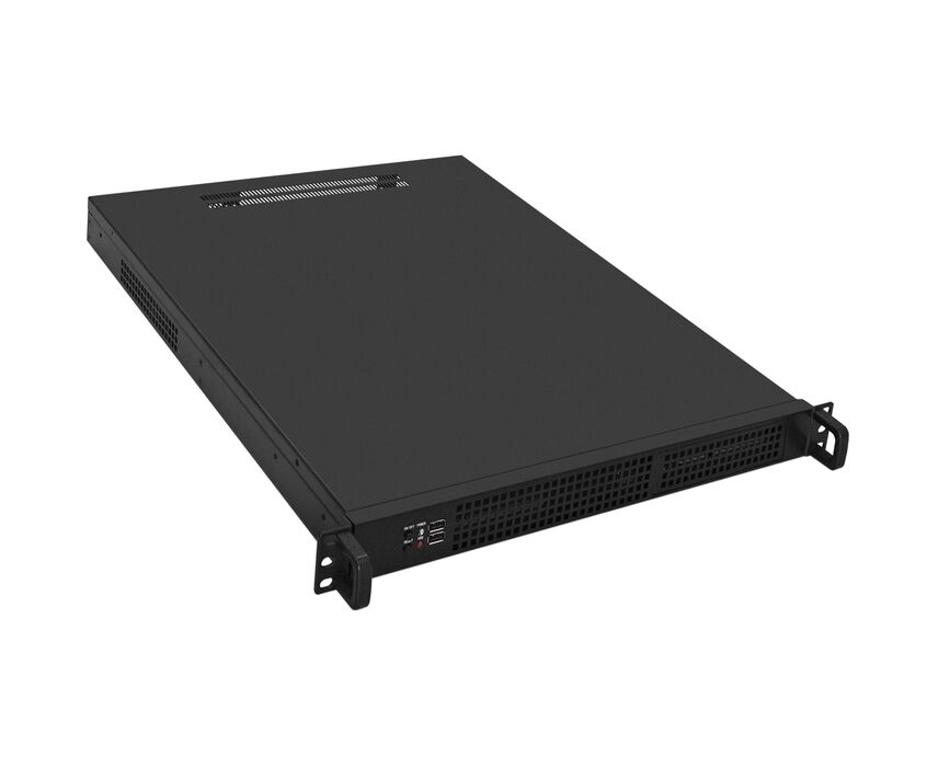Корпус Exegate Pro 1 U550-04 EX264265 RUS RM 19", высота 1 U, глубина 550, без БП, USB