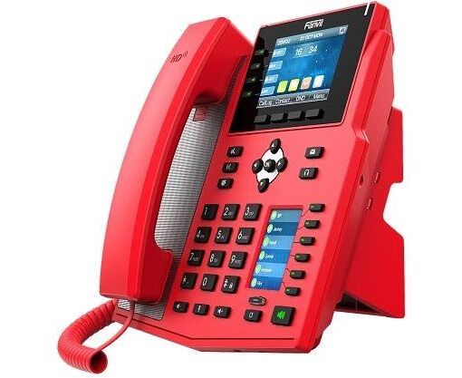 Телефон IP Fanvil X5 U-R красный