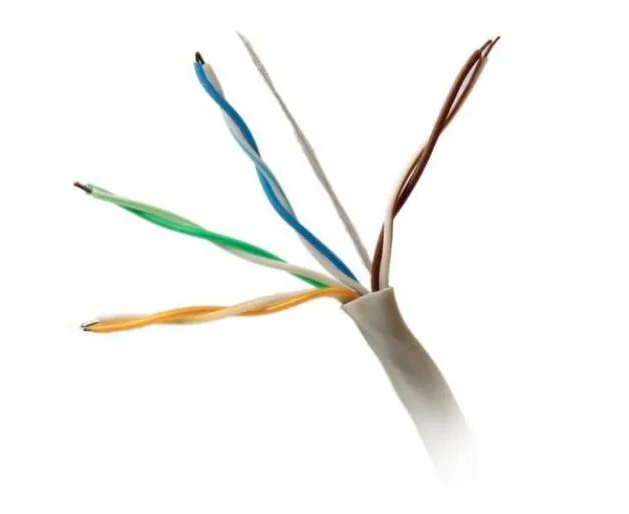 Витая пара Exegate UTP4-C5e-CCA-S25-IN-PVC-GY-305 (EX281817 RUS) серый