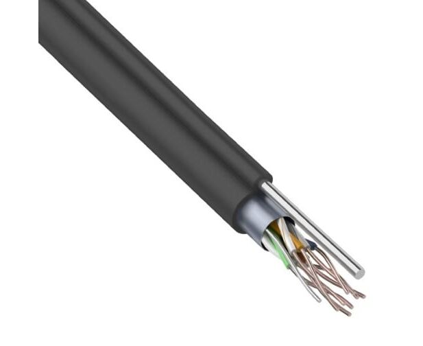REXANT FTP 01-0144 Кабель витая пара, внешний, экранированный, медь, с троссом 4х 2х 0.51мм, 305м