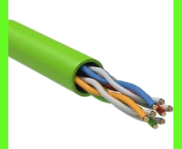 Витая пара NEOMAX NM711021 U/UTP cat.5e 4x2x0.46, 25 AWG, Медь, внутренний, PVCLS нг(А)-LSL Tx, 305м, зеленый