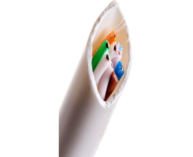 Кабель Netlan EC-UU004-5 E-PVC-GY U/UTP 4 пары категория 5e внутренний PVC серый 305м