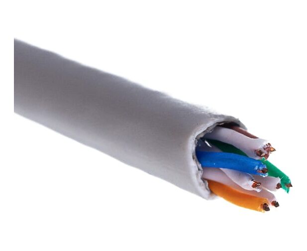 Витая пара Sky Net CSP-FTP-4-CU/100 FTP indoor 4x2x0,51, медный, Fluke Test, кат.5e, однож., 100 м, box, серый