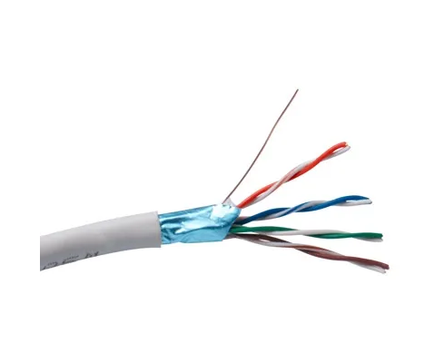 Витая пара Exegate FUTP4-C5e-CCA-S24-IN-PVC-GY-305 (EX190970 RUS) серый