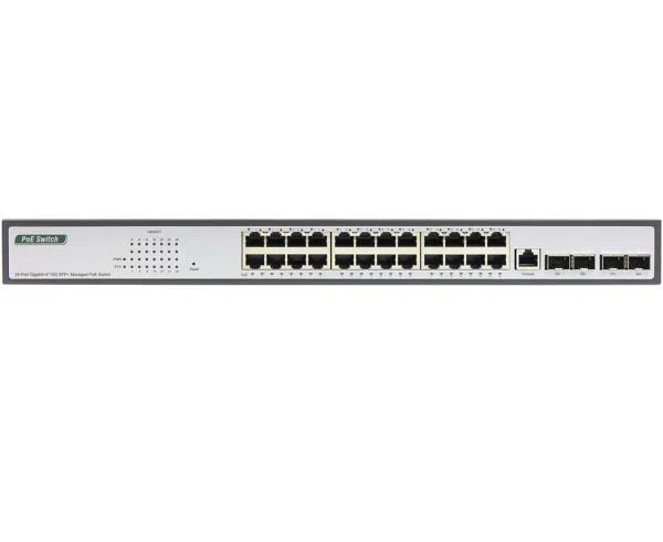 Коммутатор ORIGO (OS3228 P/250 W/A1 A) 24x1000 Base-T, 4x10 G Base-X SFP+