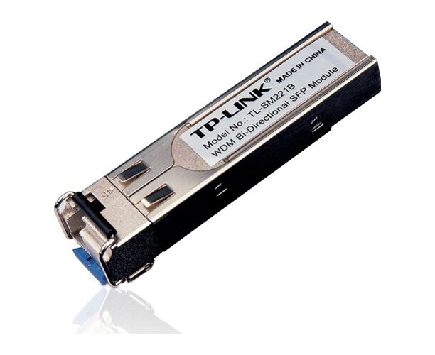 Трансивер / TL-SM321 A / 1000 Base-BX WDM Bi-Directional SFP Module, LC connector, TX:1550nm/RX:1310nm, single-mode, 10km