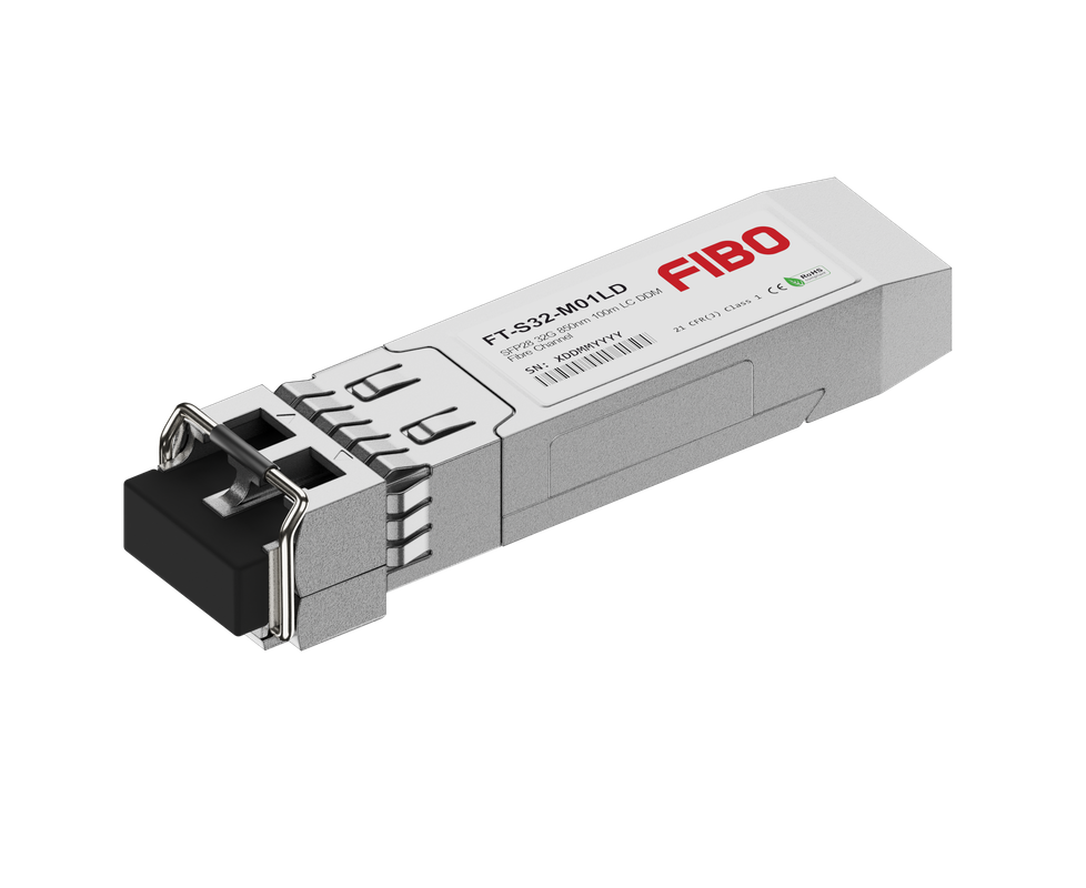 SFP28 модуль FIBO FT-S32-M01 LD 32 G (32/16/8 G), 100м, 850 нм VCSEL, LC, DDM