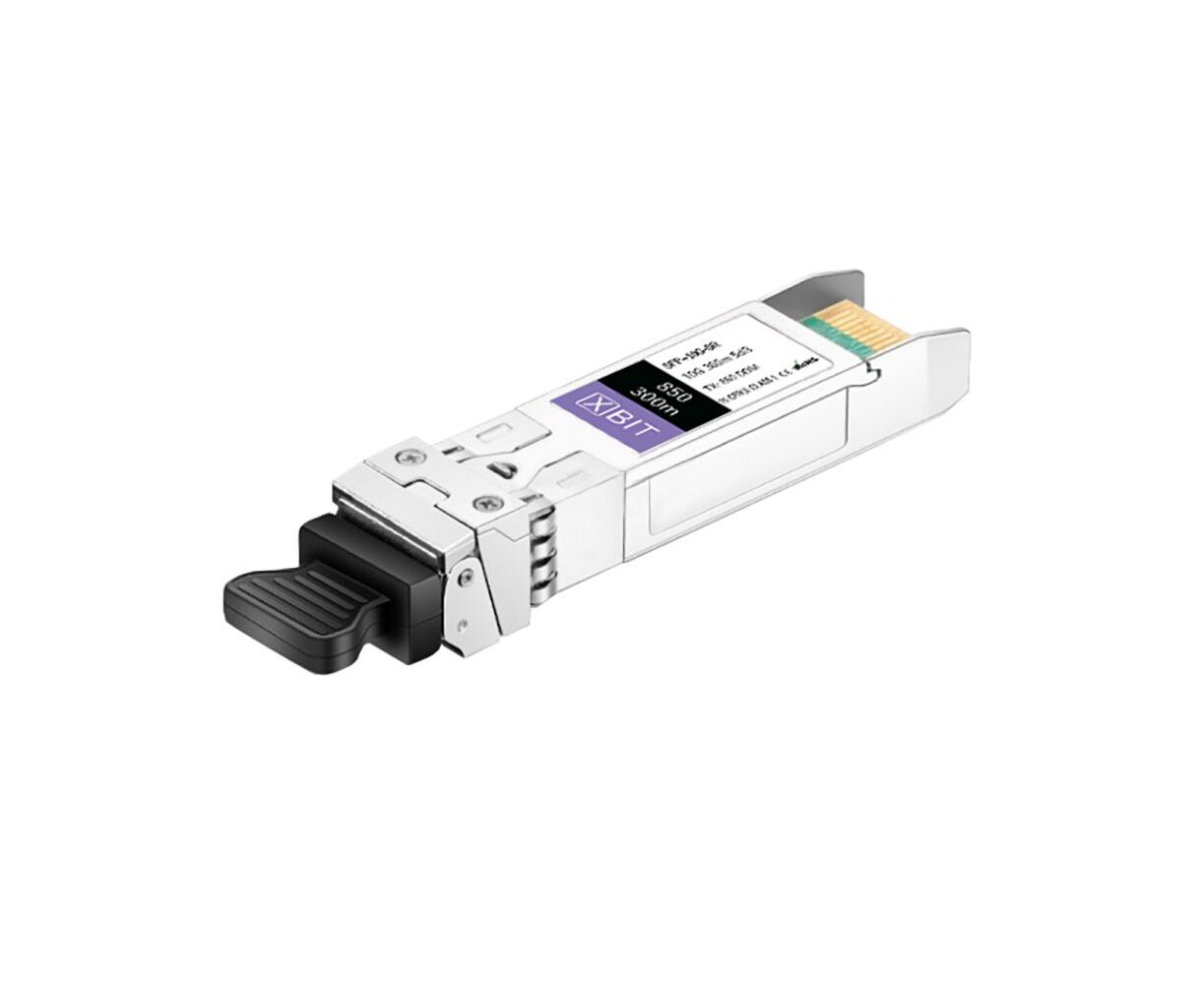 Трансивер XBIT SFP+10 G-SR SFP+, 10 Gb/s, 300m, 850nm, MM, 2 LC, DDM