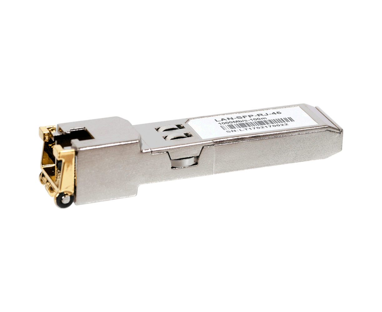 SFP модуль LANMASTER (LAN-SFP-RJ45) SFP 1000 Base-T RJ-45, 100m