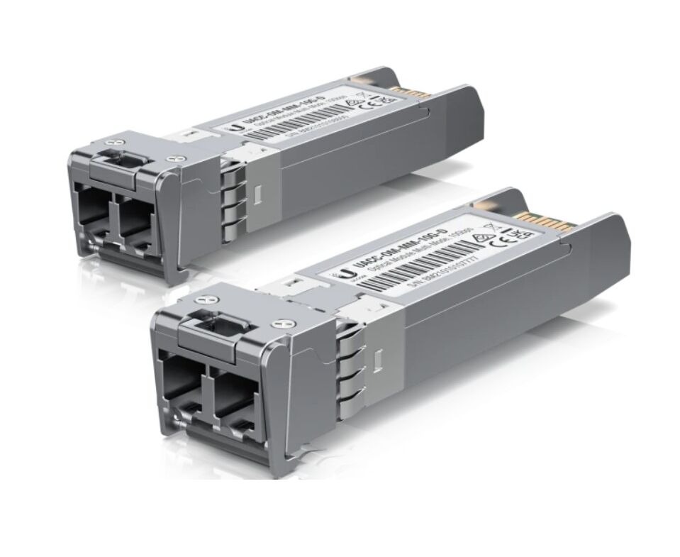 Трансивер Ubiquiti UACC-OM-MM-10 G-D-2 Многомодовый оптический модуль 10 Гбит/с, 300 м