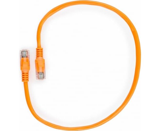 Патч-корд Cablexpert PP12-0.5 M/O оранжевый