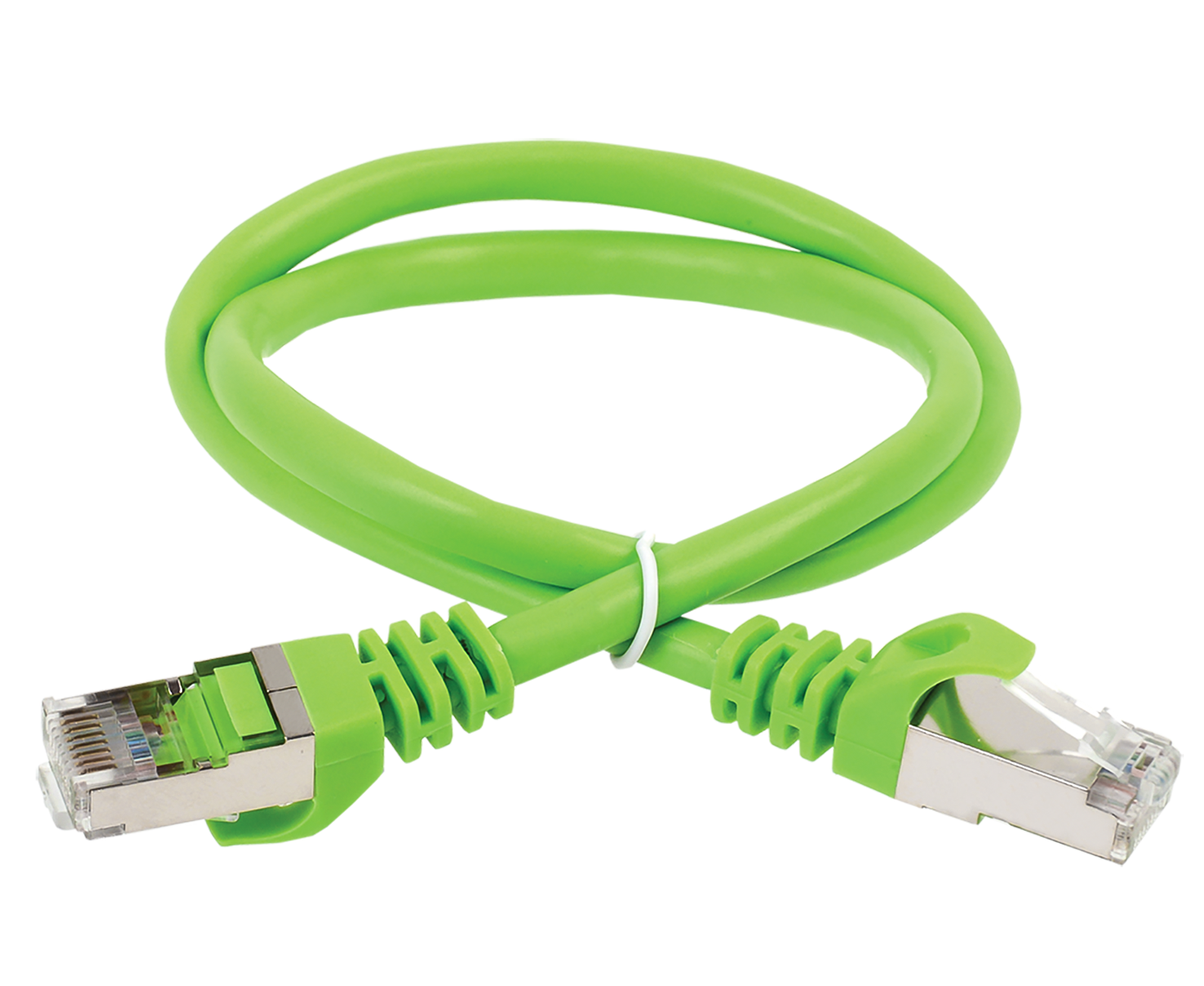 Патч-корд ITK PC02-C5 EFL-5 M кат.5 E FTP LSZH 5м зеленый