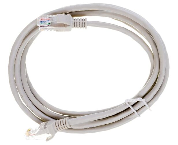 Патч-корд Exegate UTP-RJ45-RJ45-5e-CU-2 M-GY (EX282012 RUS) серый