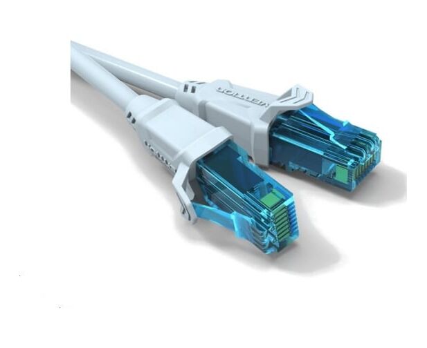 Патч-корд Vention VAP-A10-S200 прямой UTP cat.5е, RJ45 - 2м. Серый