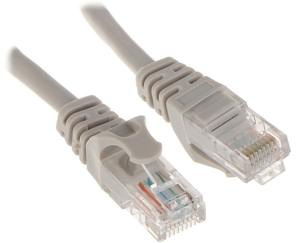 Патч-корд Bion BPC-U5 E181-1.5 M U/UTP, Cat.5e, AWG 26 (7/0,16мм), многожильный, PVC, 1.5м, серый, 100% медь