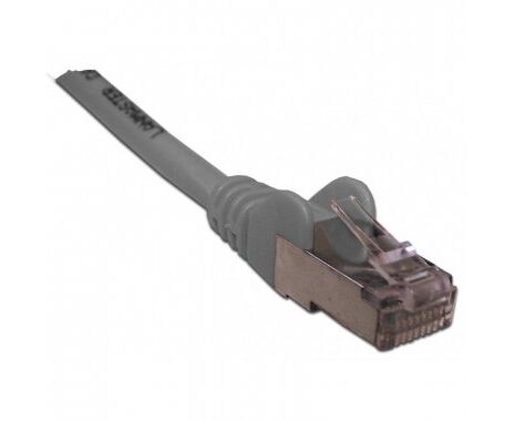 Патч-корд LANMASTER (LAN-PC45/S6-1.0-GY) LSZH FTP кат.6, 1.0 м, серый