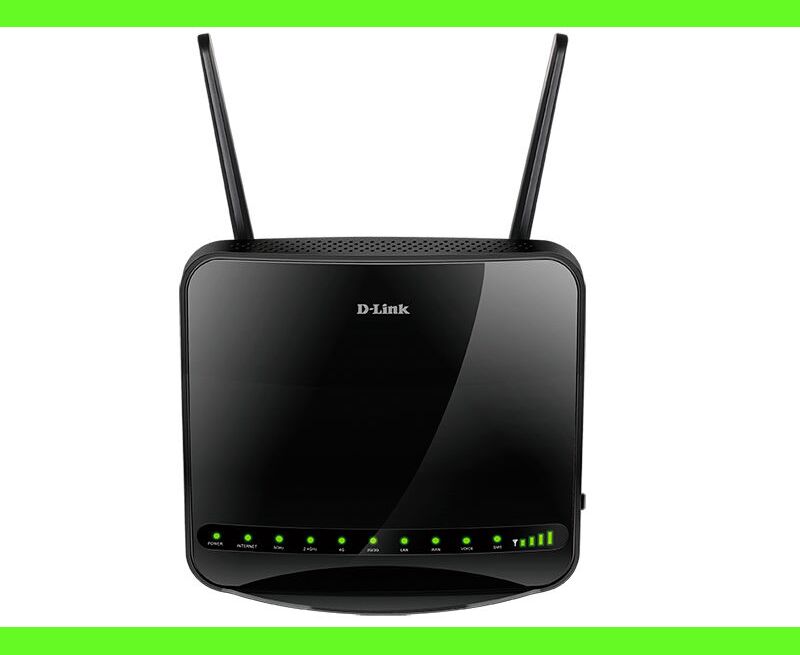Роутер беспроводной D-Link DWR-956 (DWR-956/4 HDB1 E) AC1200/4 G черный