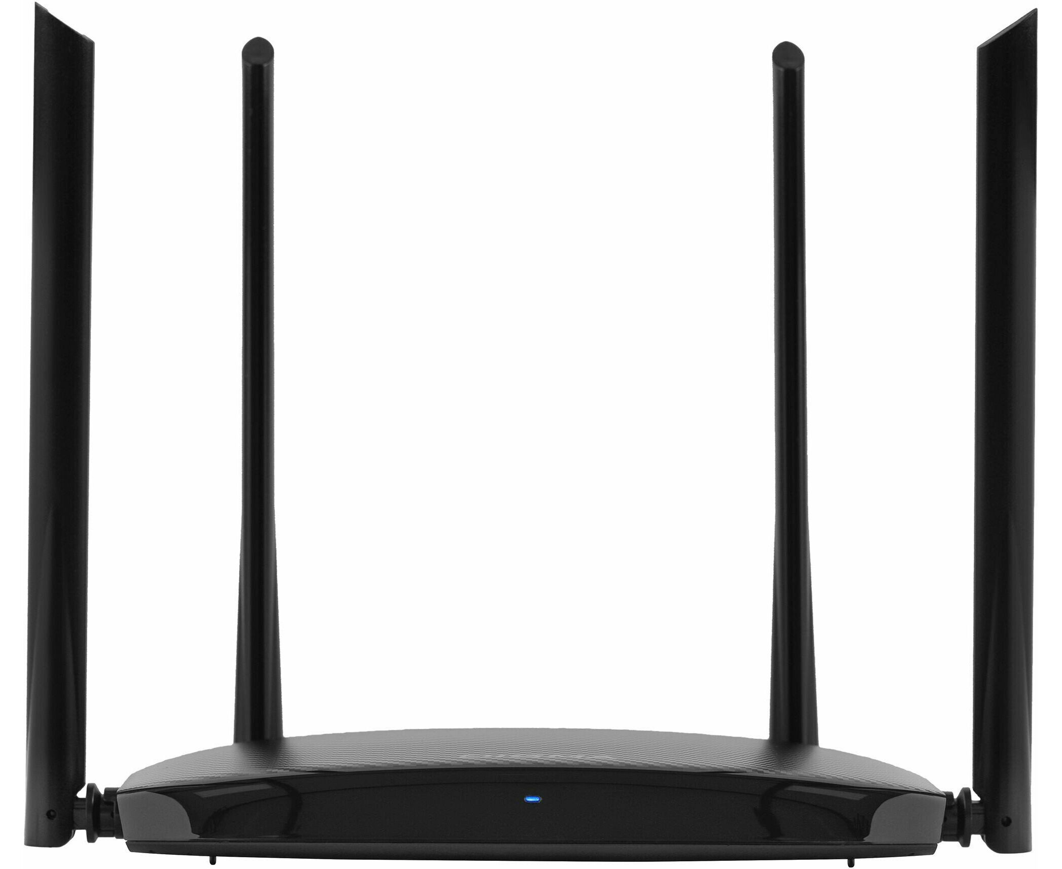 Роутер беспроводной Digma DWR-AC1201 AC1200 10/100 BASE-TX черный