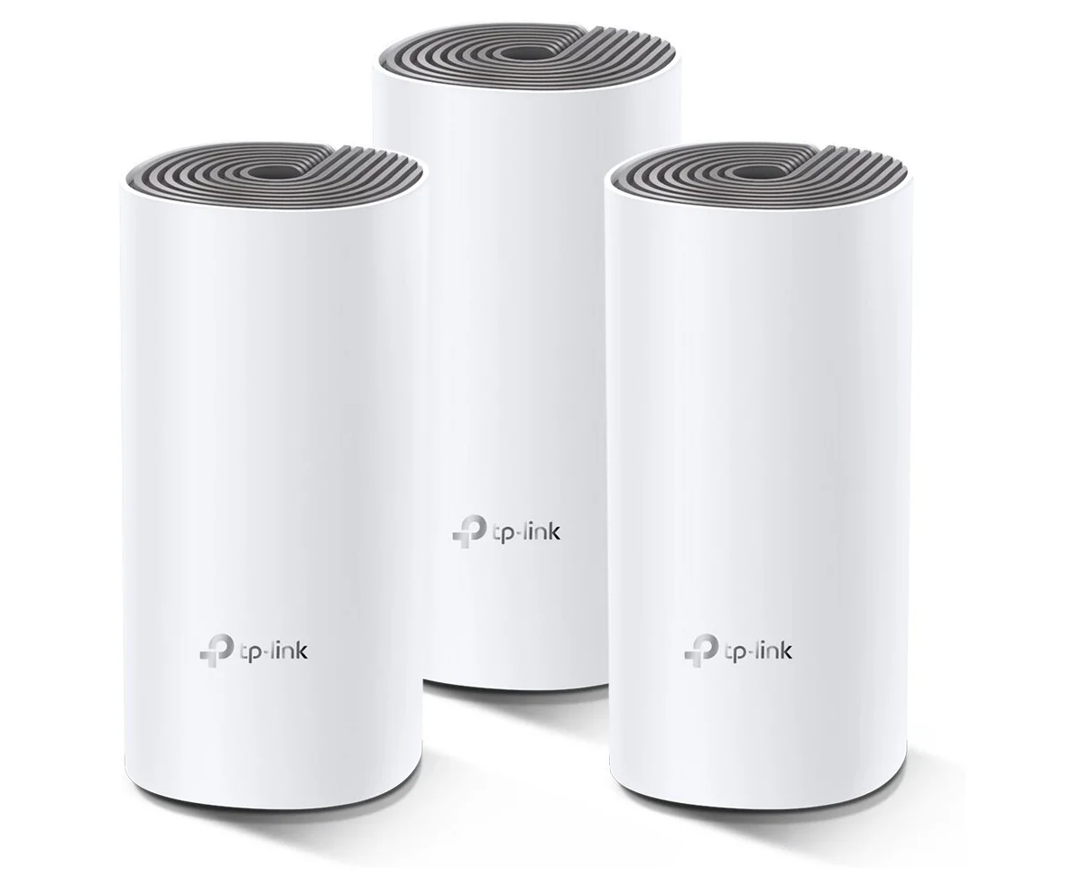 Mesh роутер TP-Link Deco E4 (DECO E4(3-PACK)) AC1200 10/100 BASE-TX