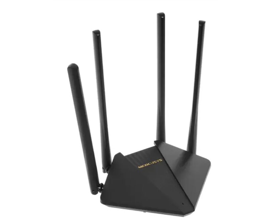 MERCUSYS MR1200 G, AC1200 двухдиапазонный гигабитный, скрость до 867 Мбит/с на 5 ГГц и до 300 Мбит/с на 2,4 ГГц