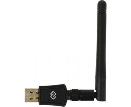 Сетевой адаптер Digma (DWA-AC600 E) AC600/USB 2.0/Wi Fi (ант.внеш.съем) 1ант.