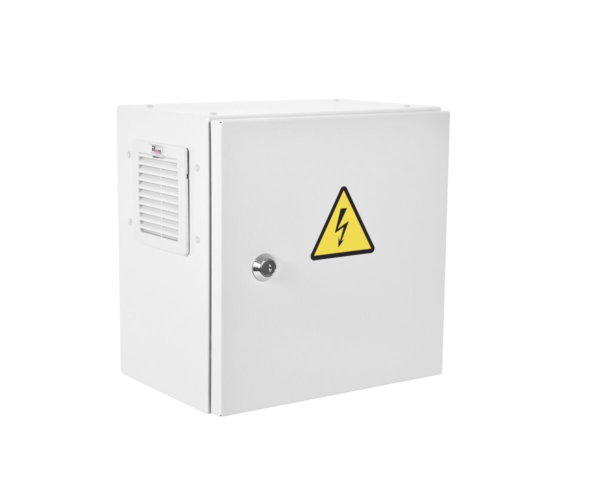 Шкаф серверный ЦМО Эконом (ШТВ-НЭ-4.4.21-3 ВВА-Т1) настенный 9 U 400x210мм пер.дв.стал.лист задн.дв.спл.стал.лист несъемные серый 180мм 400мм IP54 уличн