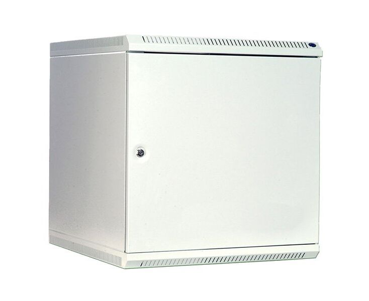 Шкаф коммутационный ЦМО ШРН-Э-9.650.1 серый 9 U 600x650мм пер.дв.стал.лист несъемн.бок.пан.