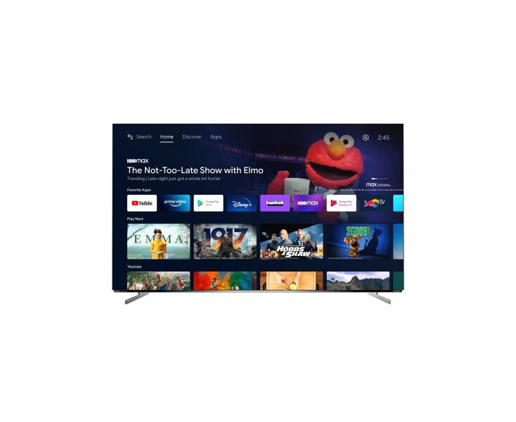 55" Телевизор SKYWORTH 55 SXE9000 серый 3840x2160, Ultra HD, 60 Гц, WI-FI, SMART TV, Google TV