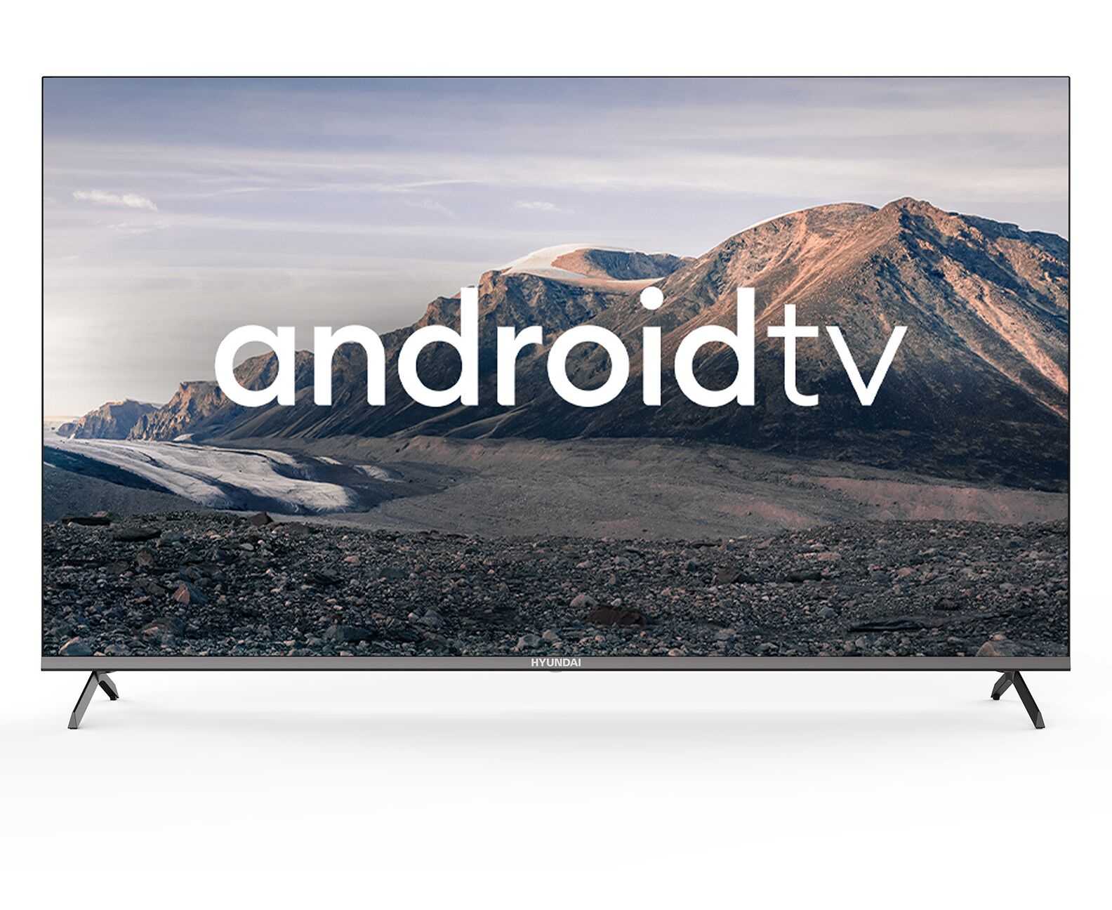 55" Телевизор Hyundai H-LED55 BU7006 черный 3840x2160, 4 K Ultra HD, 60 Гц, Wi-Fi, SMART TV, Android TV