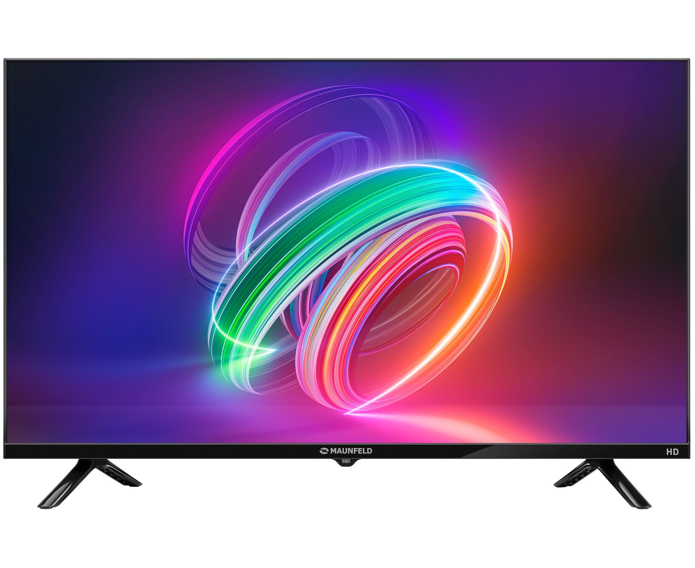 32" Телевизор MAUNFELD MLT32 HSX02 черный 1366x768, HD READY, 60 Гц, Wi-Fi, SMART TV, Яндекс.ТВ