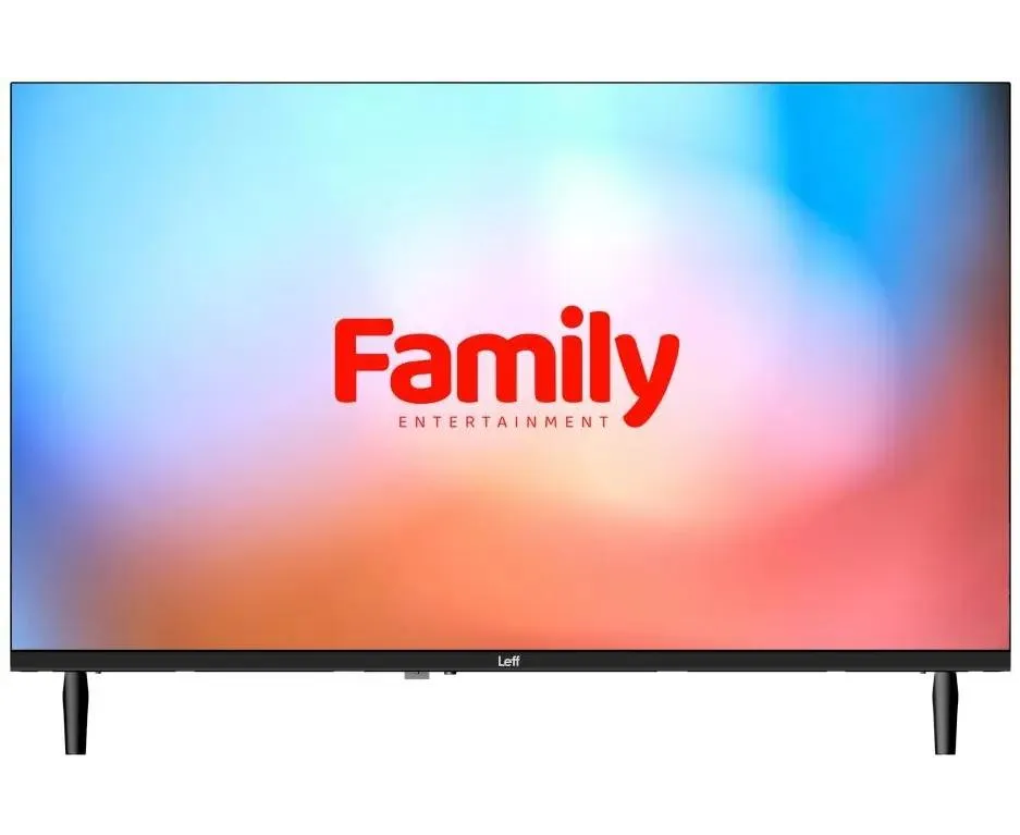 32" Телевизор LEFF 32 H580 T черный 1366x768, HD, 60 Гц