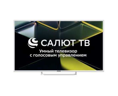 43" Телевизор ASANO 43 LU5011 T белый 3840x2160, 4 K Ultra HD, 60 Гц, Wi-Fi, Smart TV, Салют ТВ