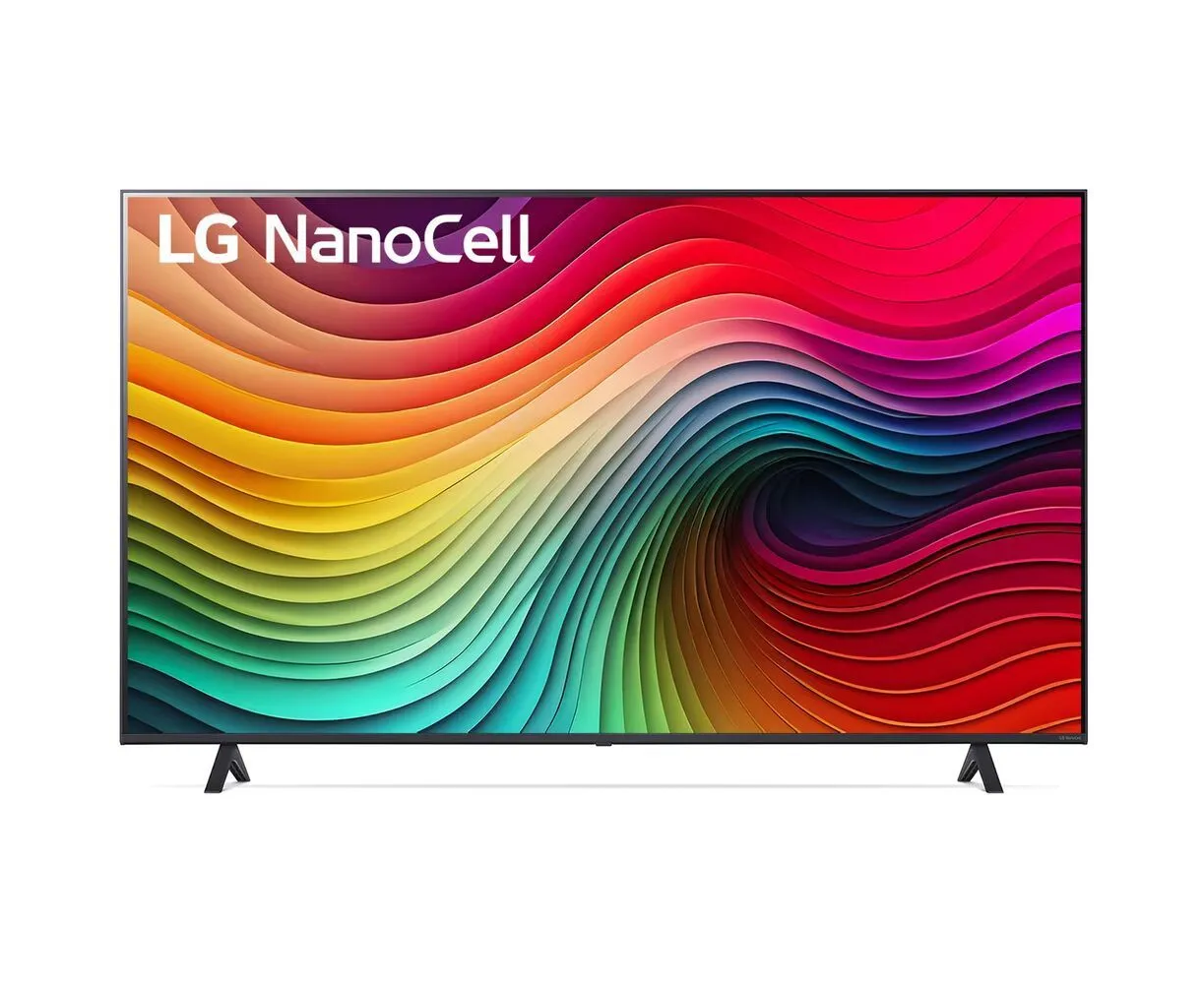 55" Телевизор LG 55 NANO80 T6 A.ARUG синяя сажа 3840x2160, 4 K Ultra HD, 60 Гц, Wi-Fi, Smart TV, web OS