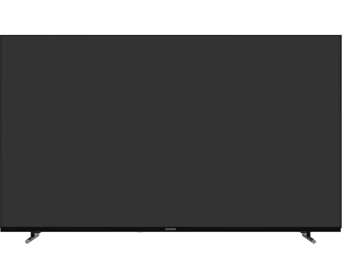 55" Телевизор Digma DM-LED55 UBB33 черный 3840x2160, 4 K Ultra HD, 60 Гц, Wi-Fi, Smart TV, Яндекс ТВ