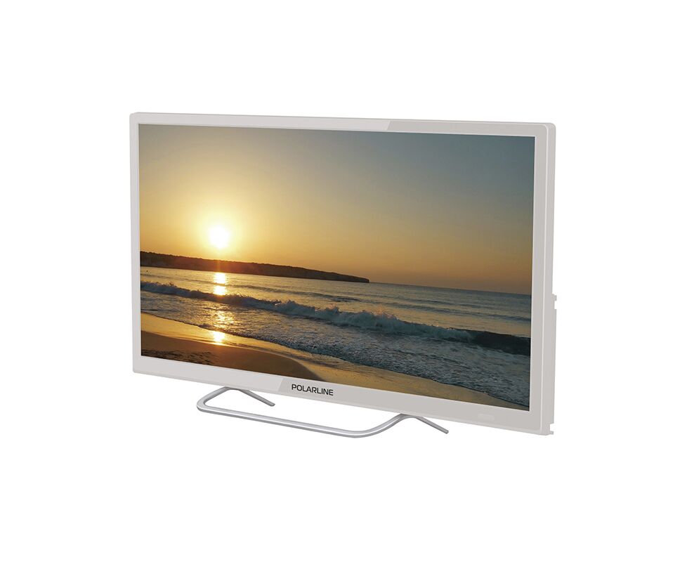 24" Телевизор Polarline 24 PL52 TC белый