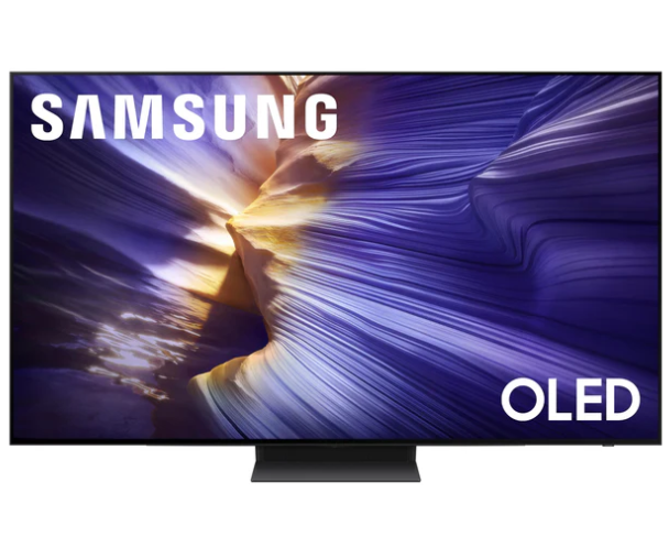 55" Телевизор SAMSUNG QE55 S90 FAUXRU черный графит 3840x2160, 4 K Ultra HD, 120 Гц, Wi-Fi, Smart TV, Tizen OS