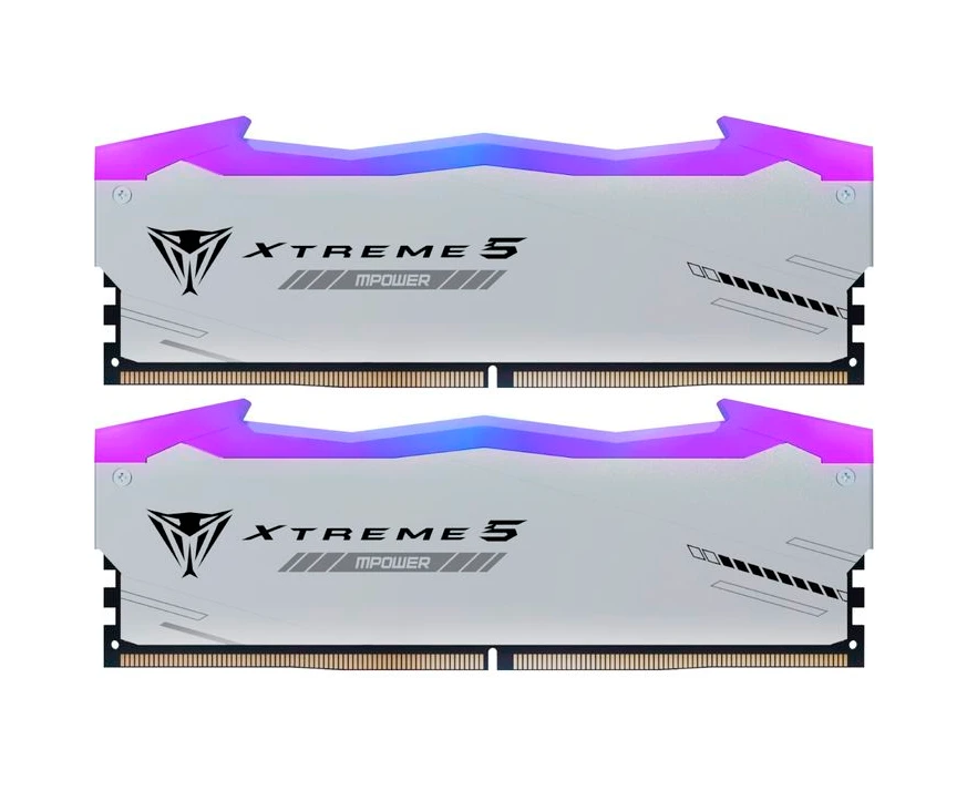 ОЗУ PATRIOT Xtreme 5 RGB Mpower (PVXR532 G80 C38 KM) DDR 5 DIMM 32 Gb (16 Gbx2) 8000 Mhz, (retail)