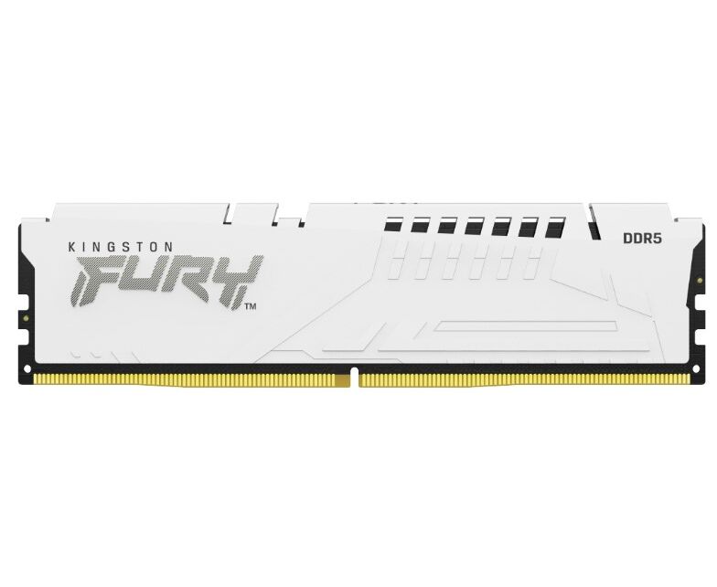 ОЗУ Kingston Fury Beast KF560 C30 BWE-32 DDR5 - 1x 32 ГБ 6000 МГц, DIMM, White, Ret